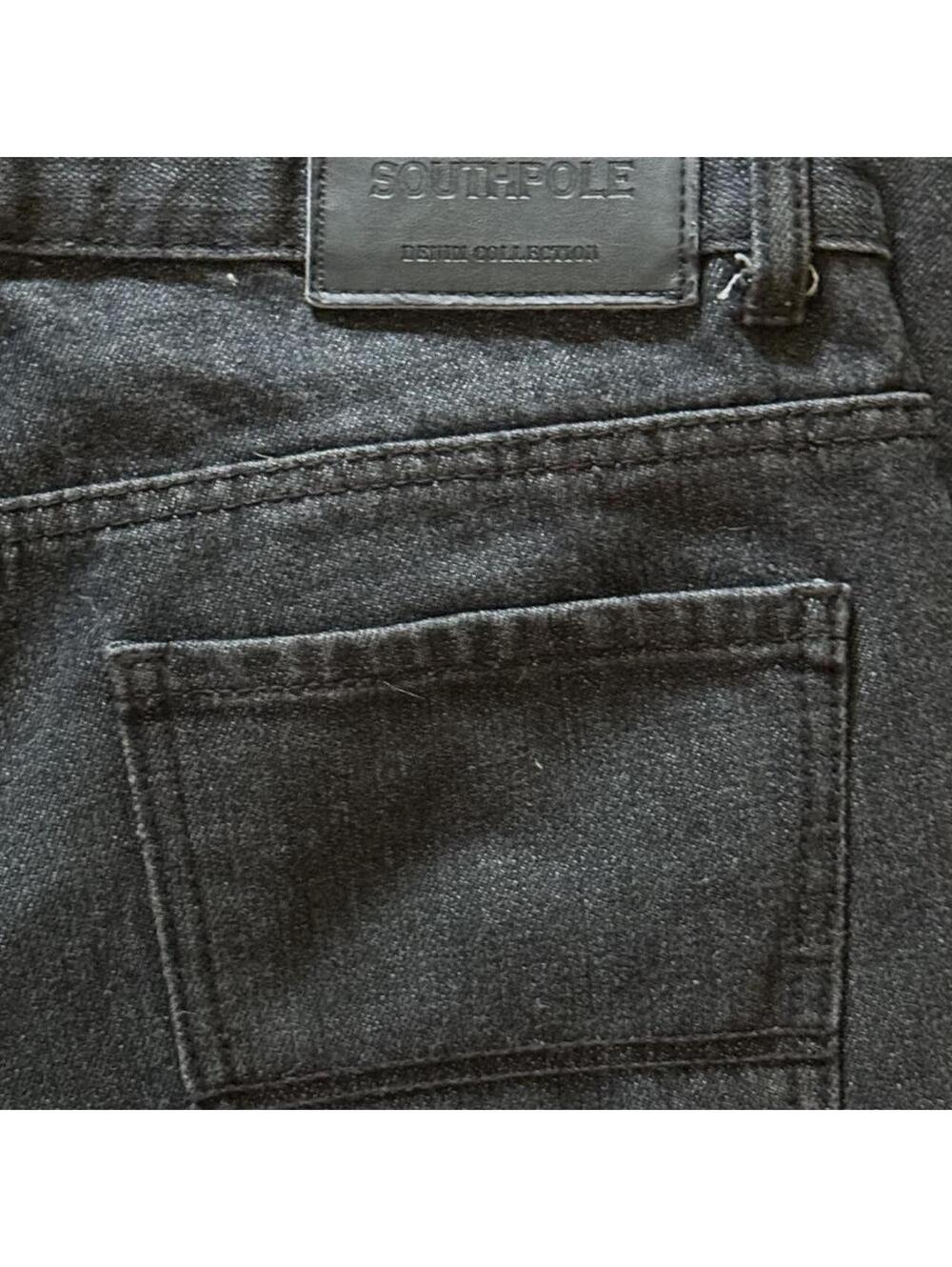 Vintage Y2K Southpole Baggy Jeans -black 36x30🔥 - Picture 8 of 8